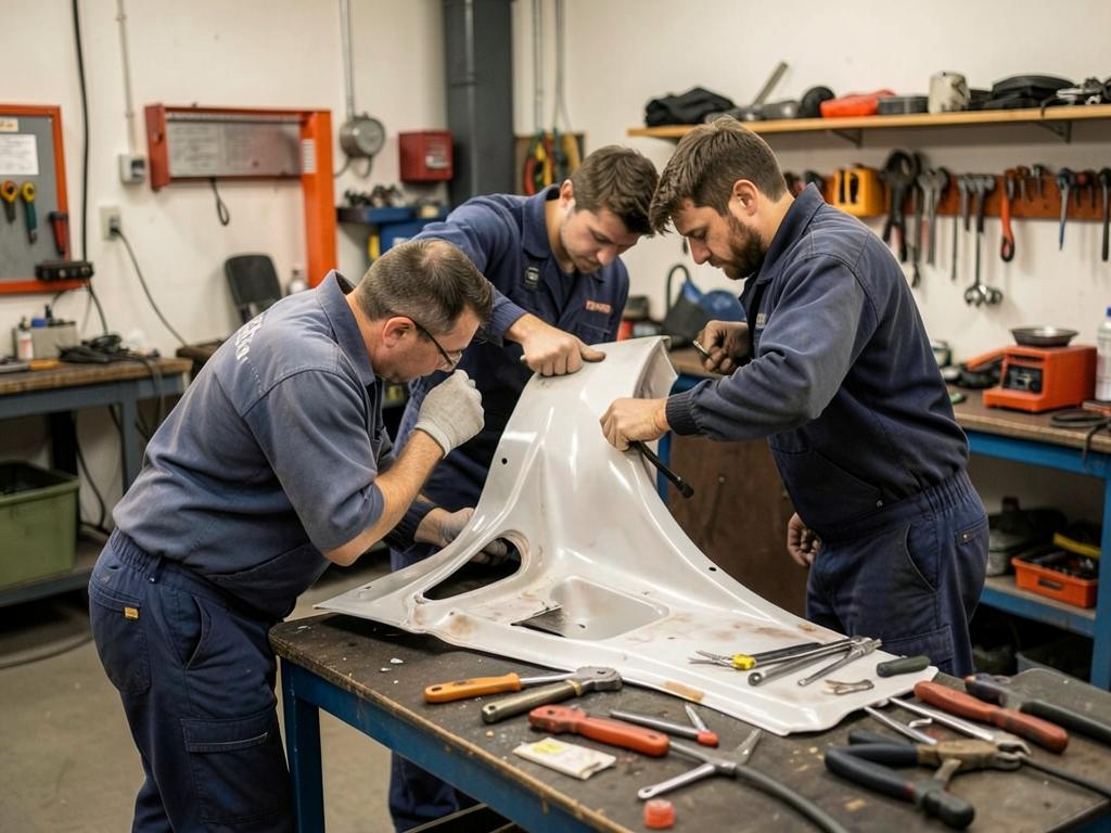 Collision Repair and Refinishing hands-on training
